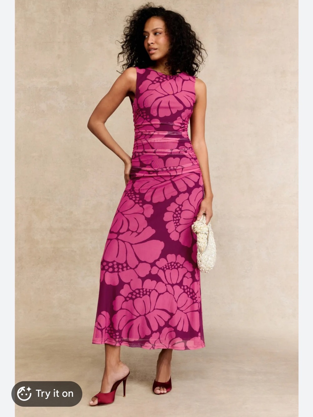 Persephone meshed midi